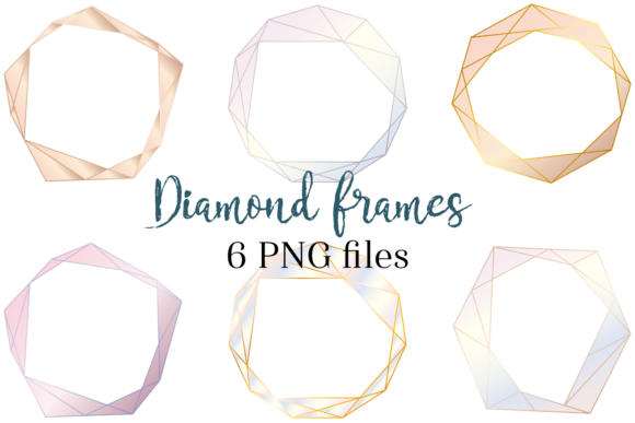 Download Gold Foil Clipart, Gold Geometric Frame - Old Collection