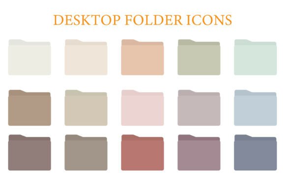 Download 15 Folder Icons for Desktop, - Old Collection