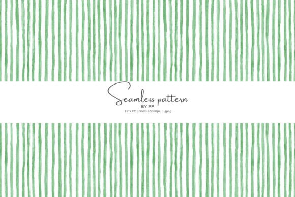 Download Reen Stripes Watercolor Pattern - Premium Bundle