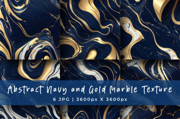 Download Luxury Navy Blue and Gold Digital Paper - Old Collection