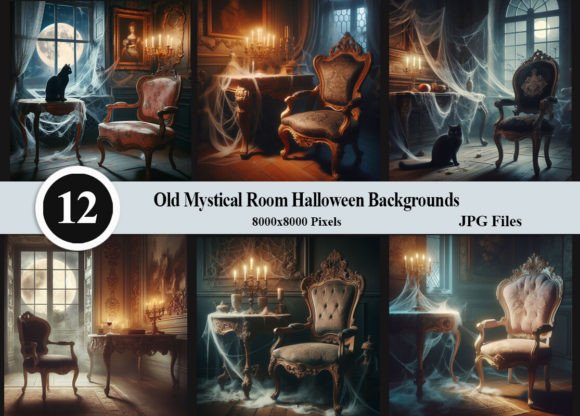 Download Old Mystical Room Halloween Backgrounds - Old Collection