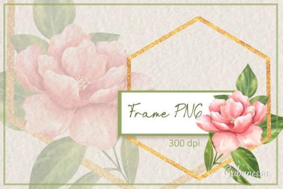 Download Gold Frame PNG | Geometric Frame - Old Collection